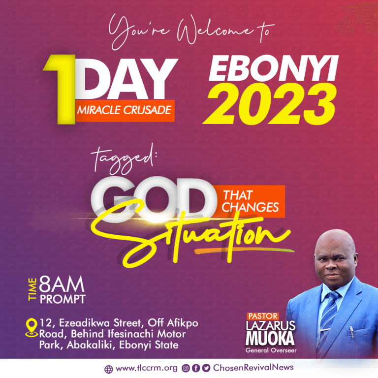 Ebonyi State Crusade 2023 Welcome