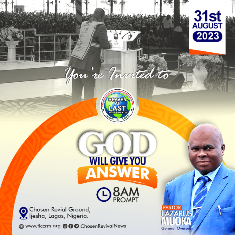 God Will Answer You