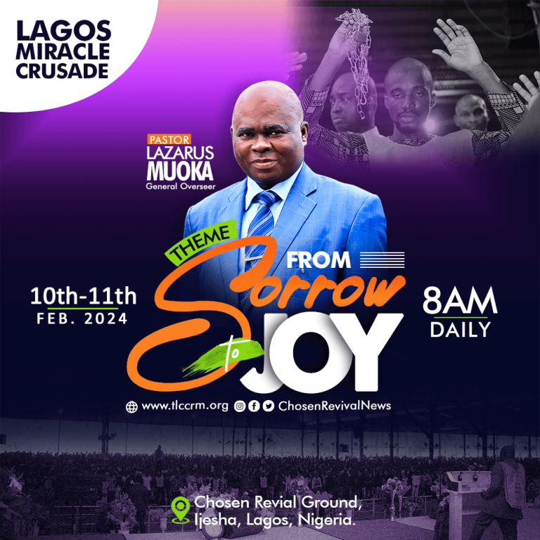 FROM SORROW TO JOY 2024