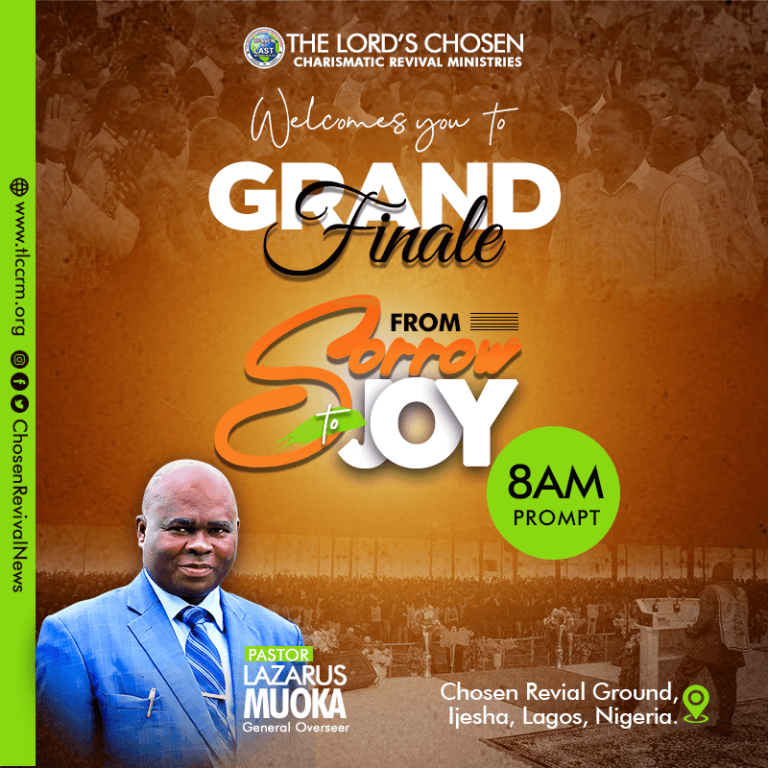 From Sorrow To Joy 2024 GF Website