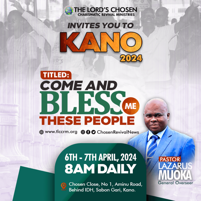 Come And Bless Me These People 2024