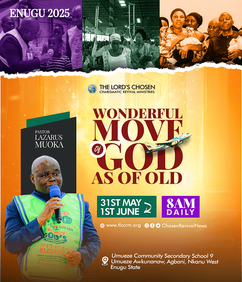 Enugu 2025 Poster - WONDERFUL MOVE OF GOD AS OF OLD