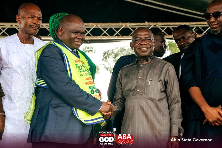 Pastor Lazarus Muoka And Governor Alex Otti Of Abia State