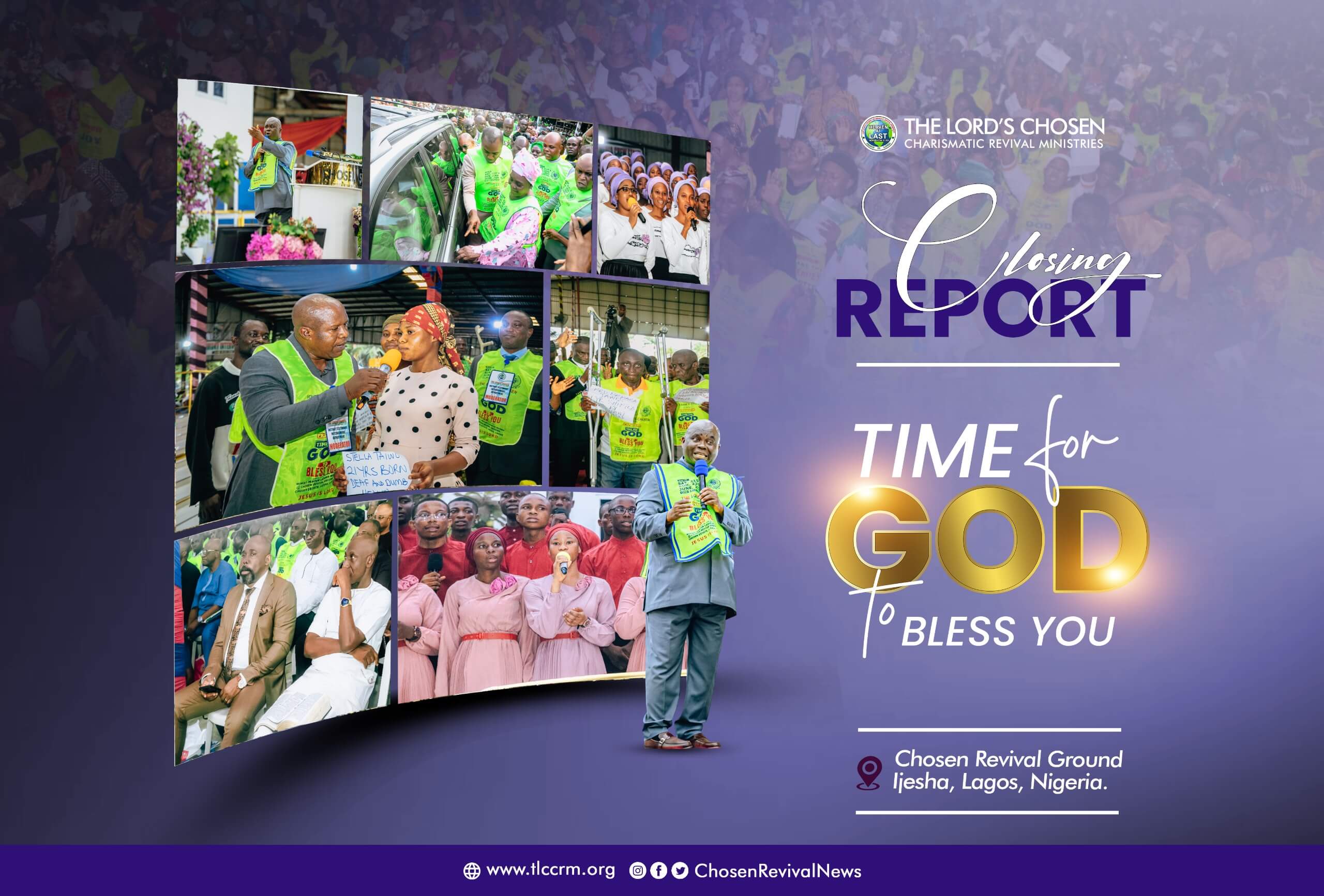 Closing Report - Time For God To Bless You 2025